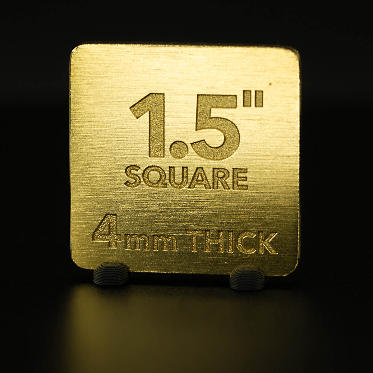 Brass Square Blank 1.5 inches
